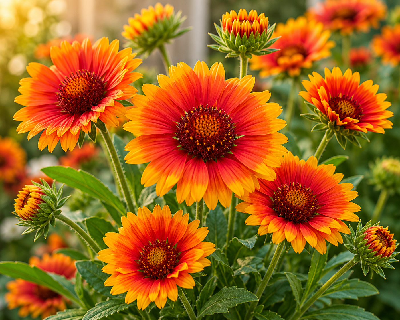 Gaillardia seasonal flower at Gayatri Flowers Suppliers
